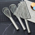 Wholesale Manual Mixer Egg Beater Stainless Steel Baking Tool Simple Manual Egg Beater Household Kitchen Utensils