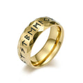 Ready to Ship 2023 Newest Vintage Norse 316 Stainless Steel Ring Viking Steel Ring Stainless Steel Jewelry Men