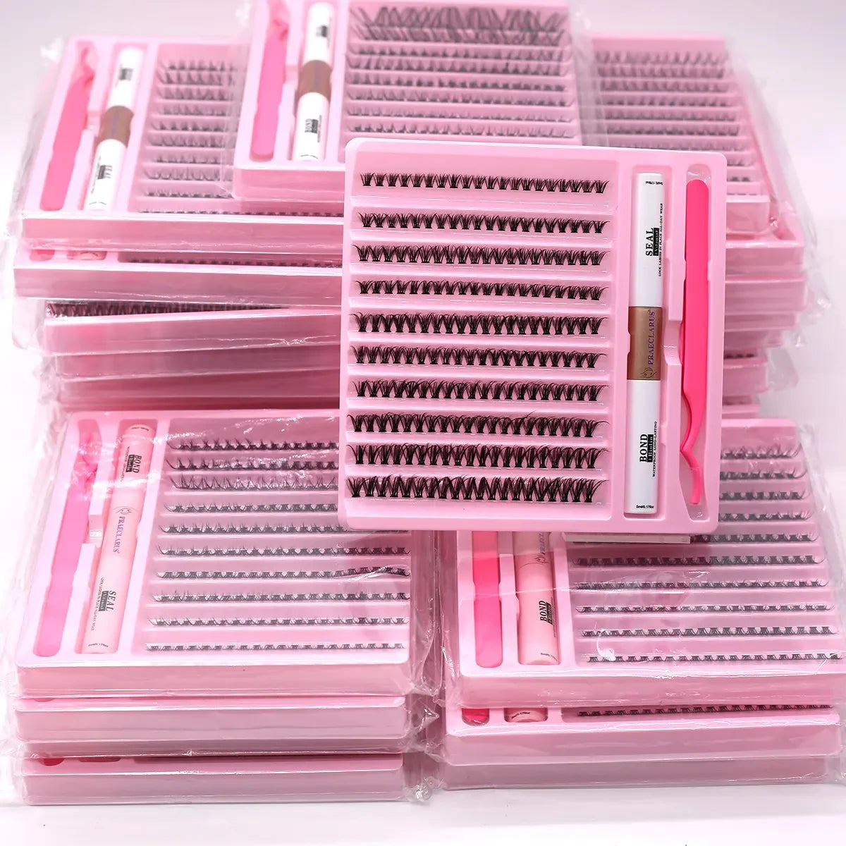 DIY Lash Kit Lash Kit with Bond and Seal Eyelash Cluster Extension Kit