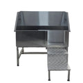 USMILEPET Best Seller Professional Stainless Steel Dog Bathing Station Dog Grooming Tub with Ramp for Large Medium Small Pets