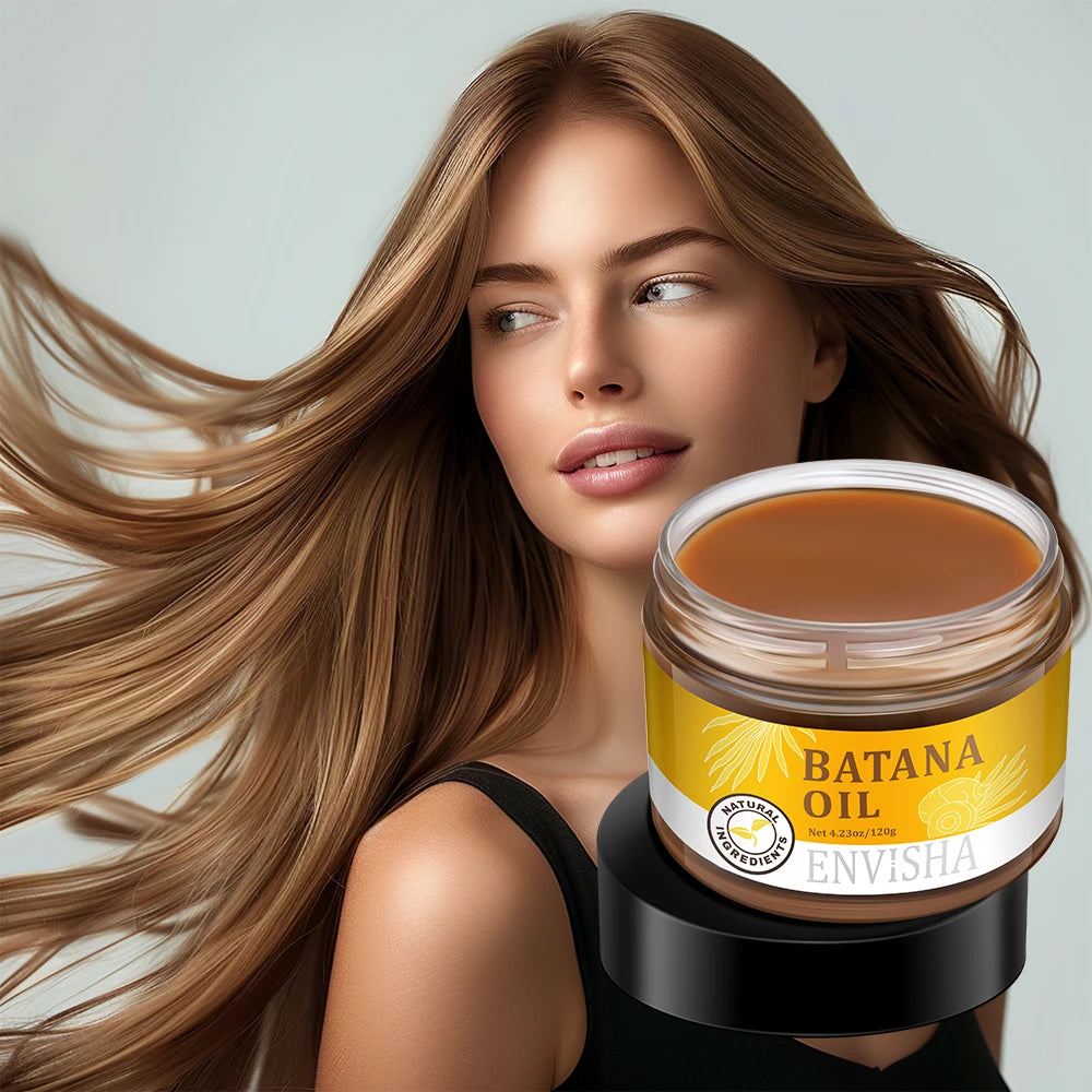Wholesale 100% Pure Hair Butter Promotes Hair Growth Batan Oil Strengthening Repair Damaged Hair Prevents Loss for Scalp