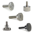 Precision CNC Thumb Screw Metal Metric Knurled Head Stainless Steel Thumb Screws for Automotion