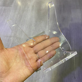 Wholesale Cheap Crystal Ball Stand Chair Shaped Acrylic Sphere Holder Base for Decoration