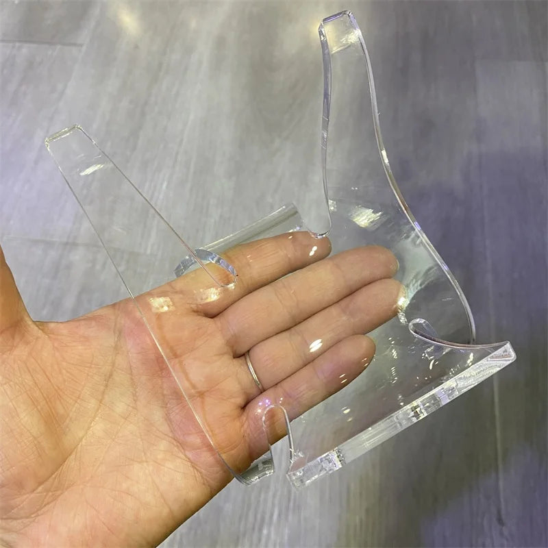 Wholesale Cheap Crystal Ball Stand Chair Shaped Acrylic Sphere Holder Base for Decoration