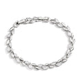 AAA Horse Eye Zircon Bracelet Female Fine Jewelry Fashion Clip Silver Bracelets for Girls Wedding Jewelry