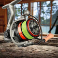 Histar Customized MS-X Orange 5.2:1 Ratio 4+1BB 6KG Max Drag Power 1000-2500 Model Light Weight Spinning Fishing Reel