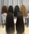 Transparent Lace Front Human Hair Wigs Cuticle Aligned Raw Hair Full Frontal Lace Wigs Raw Vietnamese HD Lace Frontal Wig