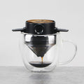 New Design Household Portable Coffee Dripper Reusable Tea Infuser Paperless Mini Coffee Filter
