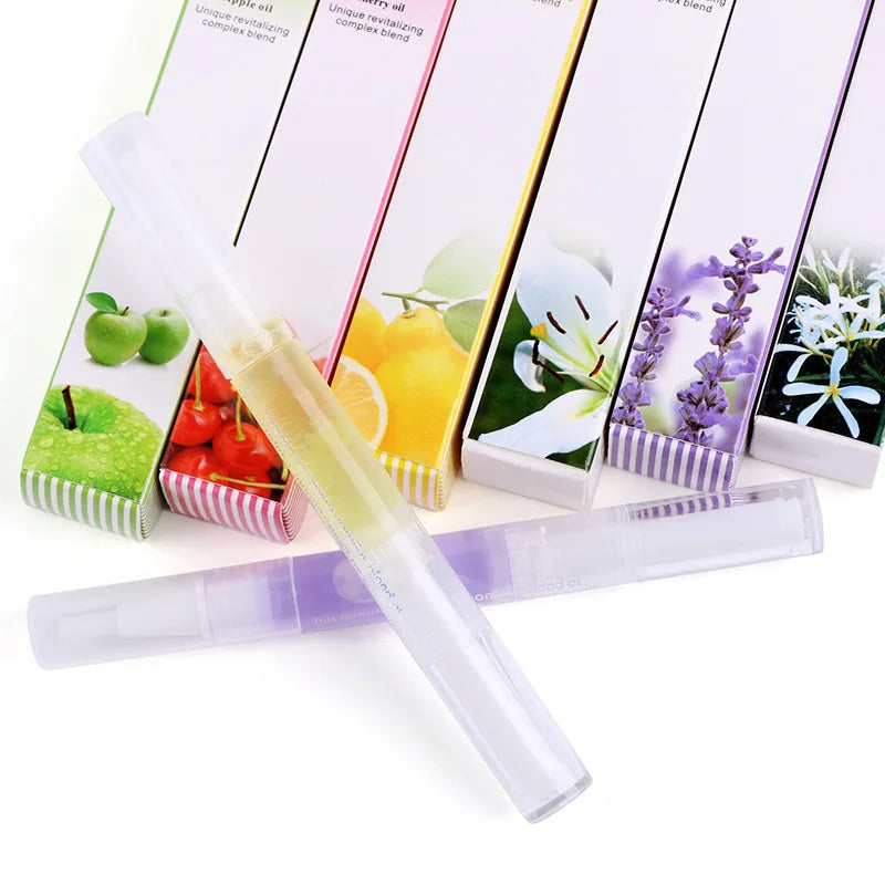 Nail Oil Cuticle Pen W/Vitamin E Nail Strengthener Growth Treatment for Brittle Peeling Breaking Thin Nails