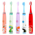 OEM Smart Kids Electric Toothbrush DuPont Soft Brush Heads Type-C Charging Sonic Toothbrush with IPX6 Waterproof and 4 Modes