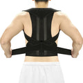 Nylon Shoulder Lumbar Adjustable Posture Corrector Belt Upper Back Support Strap Universal Brace Belt for Men and Women