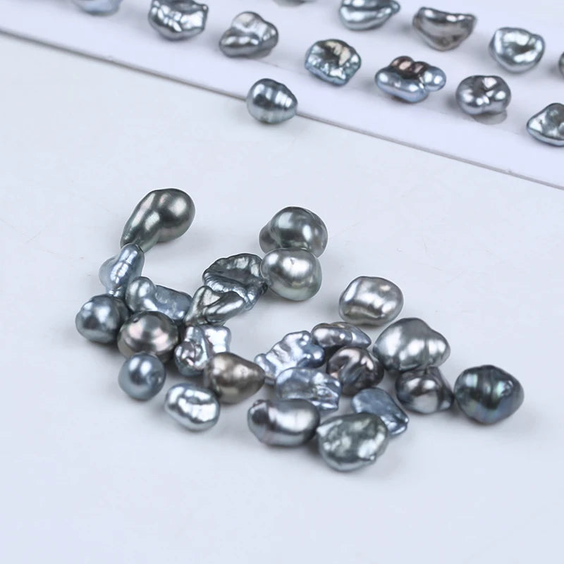 6-9mm Wholesale Seawater Loose Keshi Pearls Beads Tahitian Pearl
