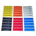 Custom Hot Stamping Hologram Security Fashion Stickers Holographic Strip Label
