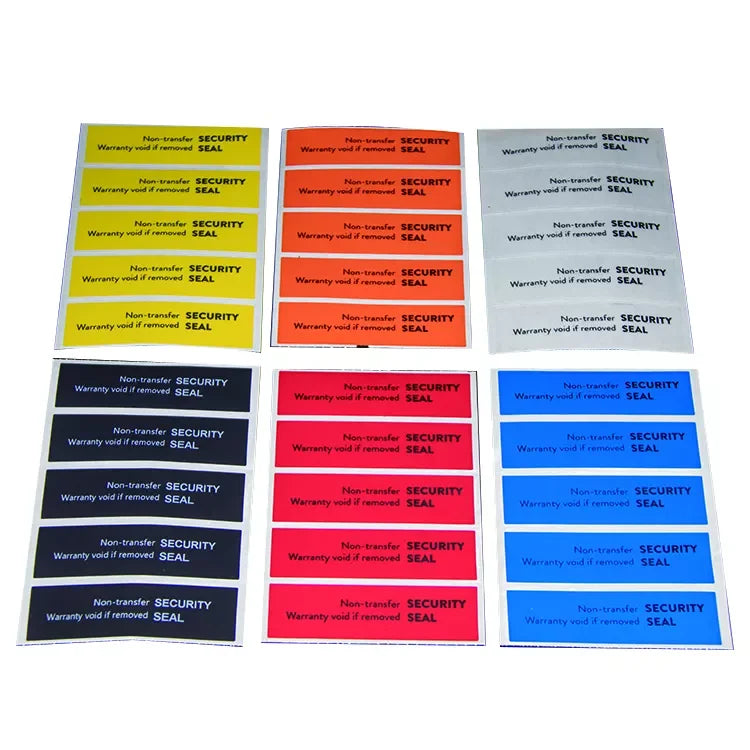 Custom Hot Stamping Hologram Security Fashion Stickers Holographic Strip Label
