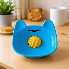 Bestselling for New Product Silica Gel Dog Liquid Lick Bowl Non-Slip Spherical Design for Puppies Wet Food and Treats