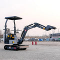 1.8 Ton 2 Ton 2.5 Ton 3 Ton Hydraulic Long Boom Mini Excavator Wheeled Excavators for Sale
