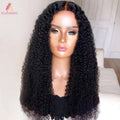 Wholesale180% Density Brazilian Human Hair Wigs Curly Capless Wig Remy Brazilian bob Wigs Human Hair Lace Front