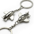 Car Bag Keyring Keychain Aviation Aircraft Model Fighter Toy Travel Fashion Gift for Men Women Cartoon Fashion Trend