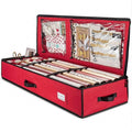 Fits 24 Rolls Christmas Gift Wrap Storage Christmas Wrapping Paper Storage Bag
