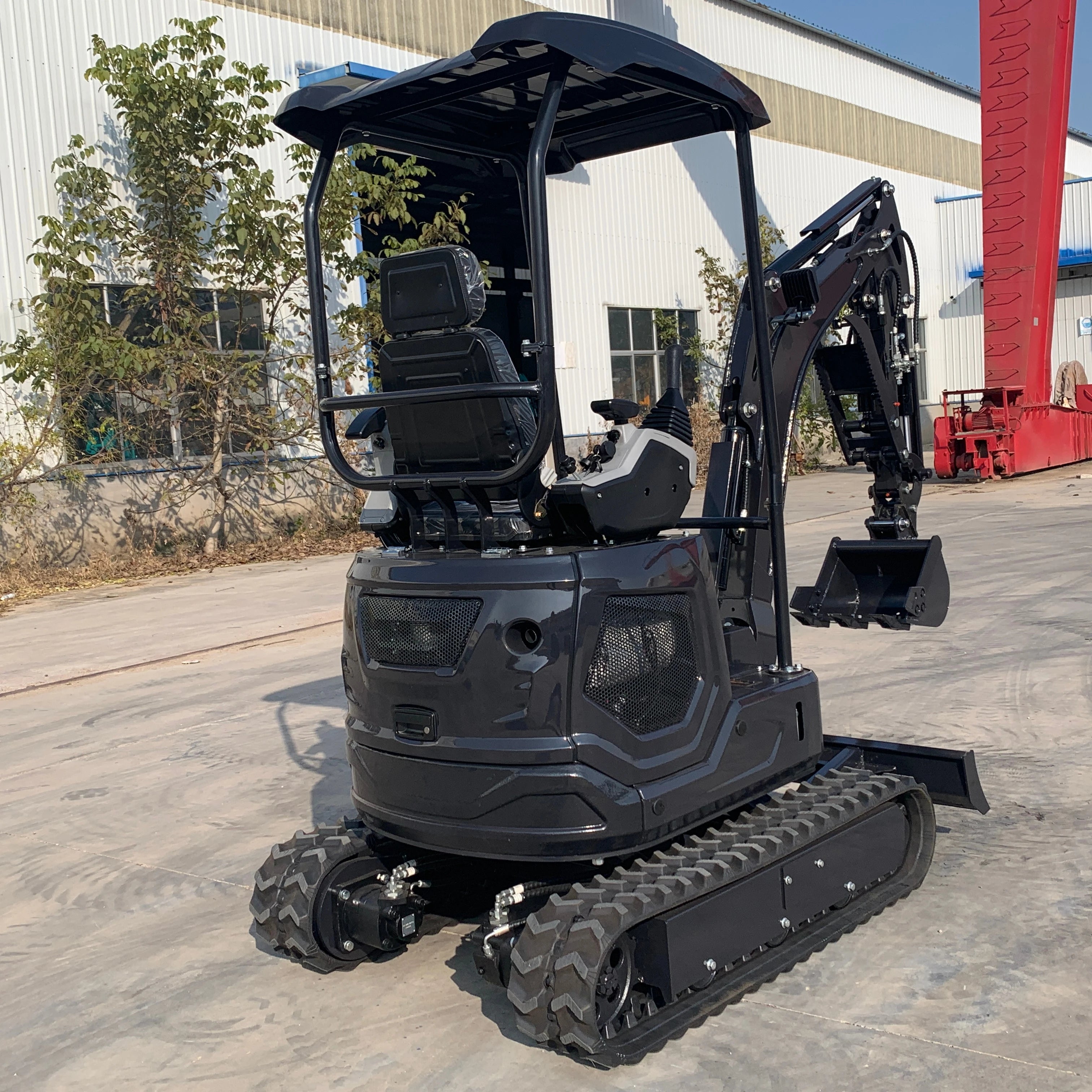 Engine Earth Moving Machinery  1.8   Ton 3.5 Ton Crawler Diggers Cabin Mini Small Excavator
