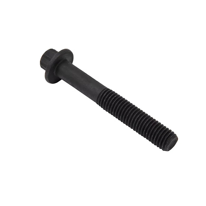 TY FB-10020 Custom M10 68mm Wabbler Flange Screws Engine Parts Connecting Rod Hex Steel Long Screw Bolt Black