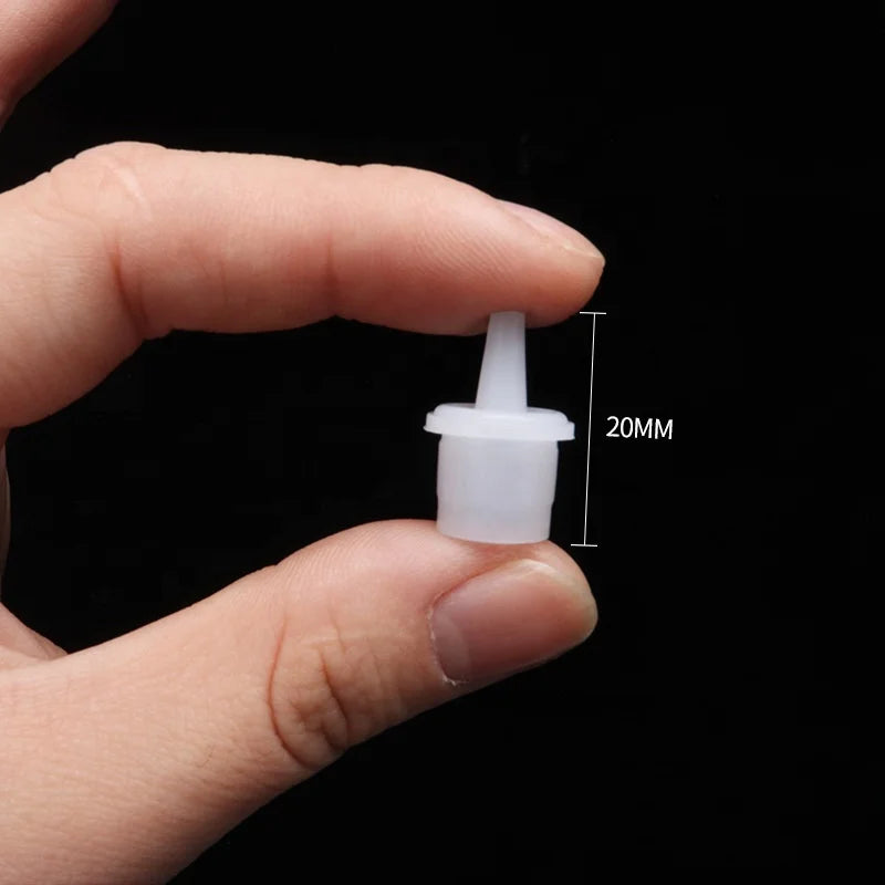 Hot Selling Wholesale Eyelash Adhesive Nozzle Glue Bottle Neck Plug for Eyelash Extension Glue Bottle LAVA Lash Adhesive