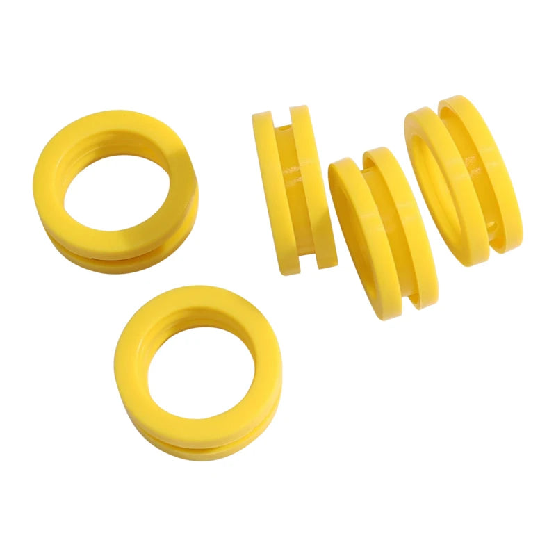 Spunky Yellow Silicon Replacement Seals 2g Model PJ144 Compatible Soda Duo Quick Connect Art Terra Gasket Transfer Adapter(5PACK