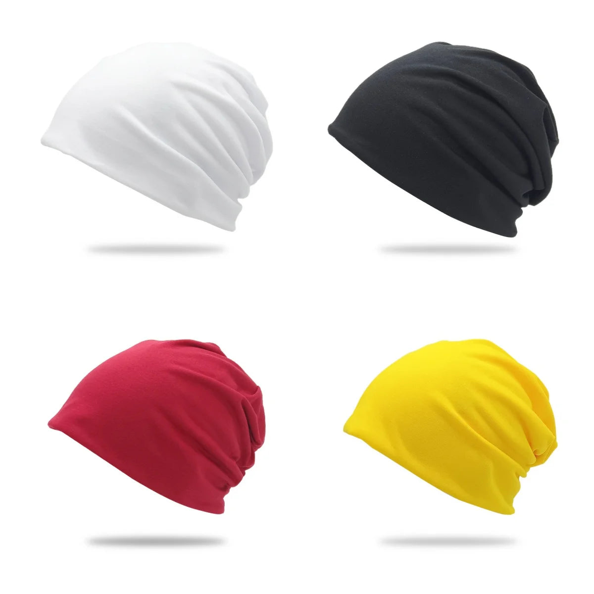 Custom Logo Embroidered Solid Color Classic Casual Vintage Winter Outdoor Unisex Warm Knitted Slouch Hat Beanie for Adult