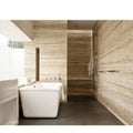 Custom Floor Tile Marble Stone Slab Spain Beige Travertine 24x24 Travertine Tiles