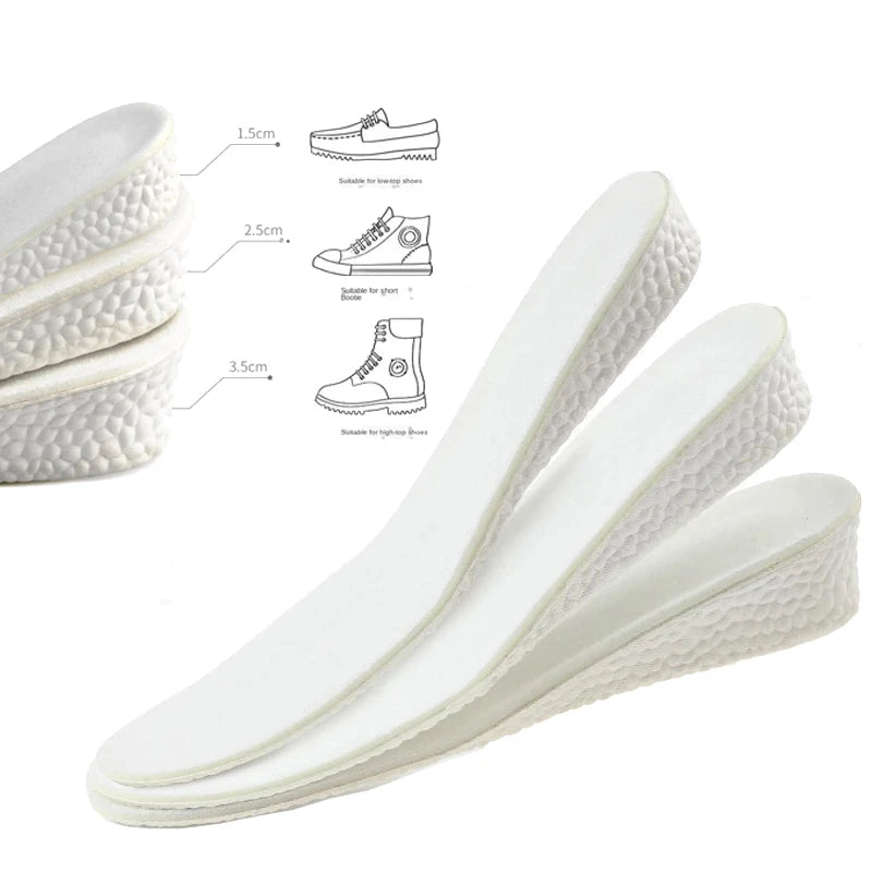 Increased Motion Damping Insole Basketball Breathable Elastic Soft Boot Insole Height Increase Insole Shoe Accessories
