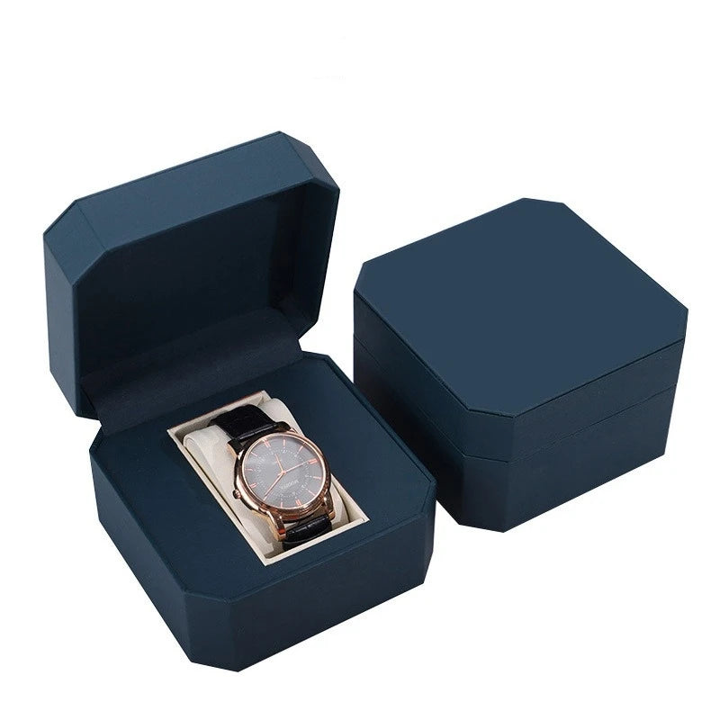 New 8-Angles Multiple Color Leather Single Watch Jewelry Package Storage Box