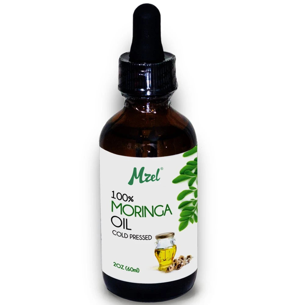 Private Label Natural Moringa Oil for Face Body Hair 100% Pure Virgin Cold Pressed Oleifera Seed Oil