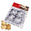 Baking Pastry Tools Stainless Steel Jigsaw Puzzle Shape Biscuit Cookie Cutter Mold Set
