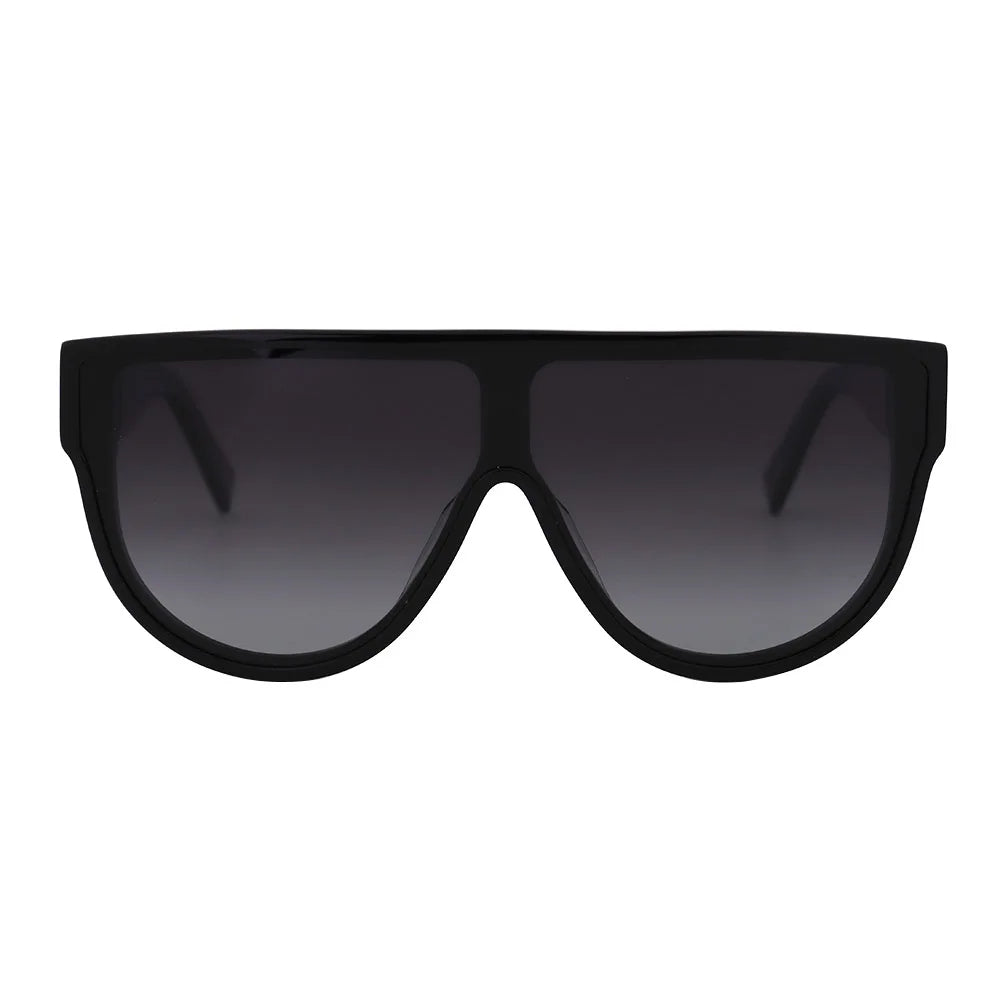 VIFF MB1072 Trendy Half Round Flat Top Sunglasses Acetate 2025