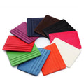 Premium Classic Pu Leather Slim Open Mens Daily Carry Credit Card Holder