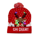 Christmas Decoration Supplies Wholesale Beanie Hats LED Beanie Hat