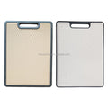 Food Grade Double Sided Kitchen 3D Diamond Wave 304 Stainless Steel Chopping Cutting Board