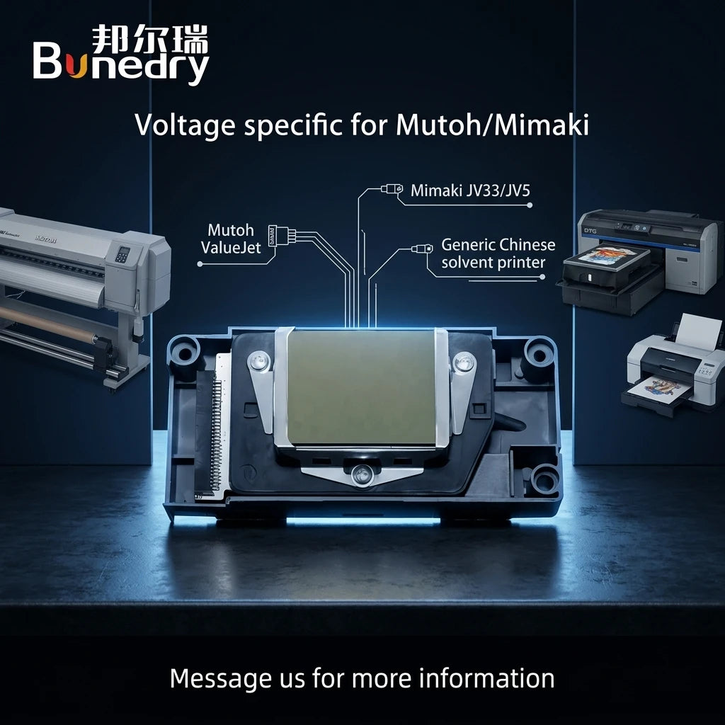 DX5 Printhead for Inkjet Printer Compatible with Eco Solvent UV Water Based Ink for Digital Textile Large Format Printing