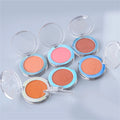 6 Colors Pressed Powder Makeup Blush Single Pans High Pigmented Blusher Makeup