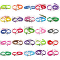Multi-color Cartoon Print Dog Collar Leash for Cats Small Pet Collar with Bell Adjustable Pet Accessories