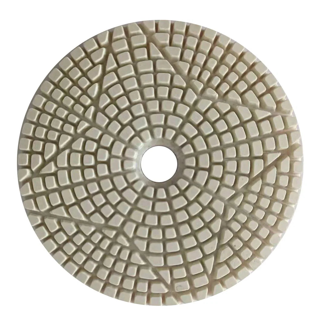Factory Direct Ready to Ship 3 Step 4 Inch 100mm  Dry Wet Marble Granite Diamond Polisher Pad