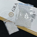 Hot Sale Small Size Melee 0.7mm to 3.0mm Synthetic Round Brilliant Cut DEF Loose VVS Moissanite Diamonds for Sale
