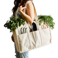 Factory Wholesale Oversized Folding Canvas Supermarkets Recycle Shopping Bag for Food and Vegetables with Custom Printed Logo