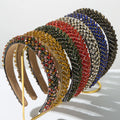 Luxury Shiny Beads Rhinestone Headband for Holiday Season Ball Party Hair Accessories for Women