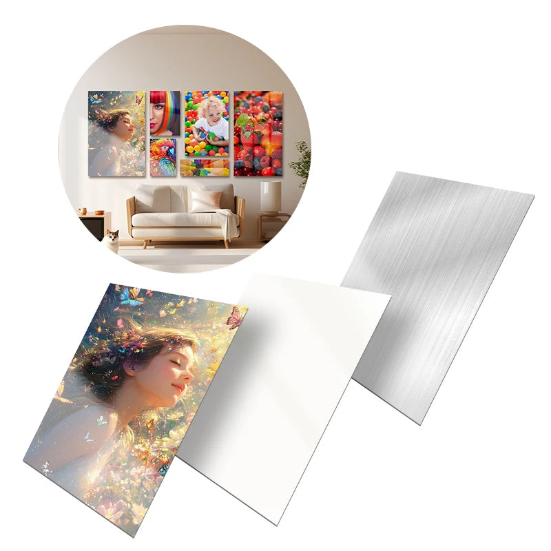 Sublimation Aluminium Sheet Metal Board in Different Size MegaBDM