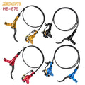 ZOOM HB-875 160mm Front Rear MTB Bicycle Hydraulic Disc Brake Set 800/1400mm Adapter Oil Pressure Mountain Bike Parts for BMX