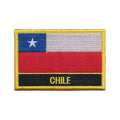 Hook and Loop Patch With Latin American Flags Custom Flat Patches