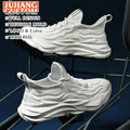 Custom New Fashion Vulcanized Shoes Breathable Casual Running Shoes for Men Plus Size Outdoor Sports Footwear Trendy Sneakers