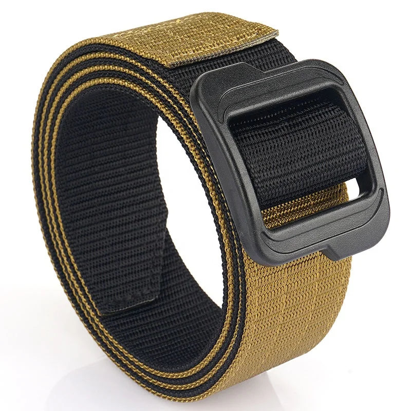Quick-dry Outdoor Training Metal Free Plastic Buckle Fashion High Quality Women's Men Security Guard Duty Tactical Belt
