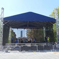 Wall Ground Support Aluminium Event Stage System With Roof Trusses System for Led Displays Events Concert Truss
